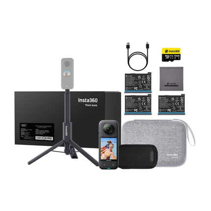 Caméra 360 INSTA360 X3 Essentials Bundle