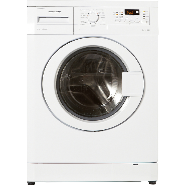 Lave linge hublot ESSENTIELB PG ELF 814DD1 Reconditionné