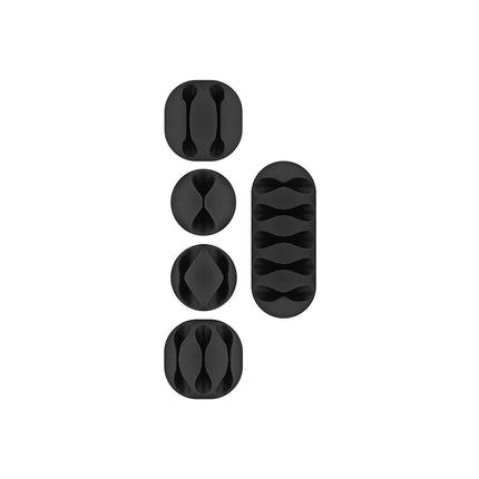 Serre-câble GOOBAY Cable Guide (Kit) Noir x5
