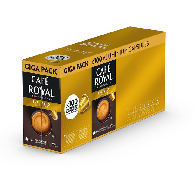 Capsules CAFE ROYAL Espresso x100