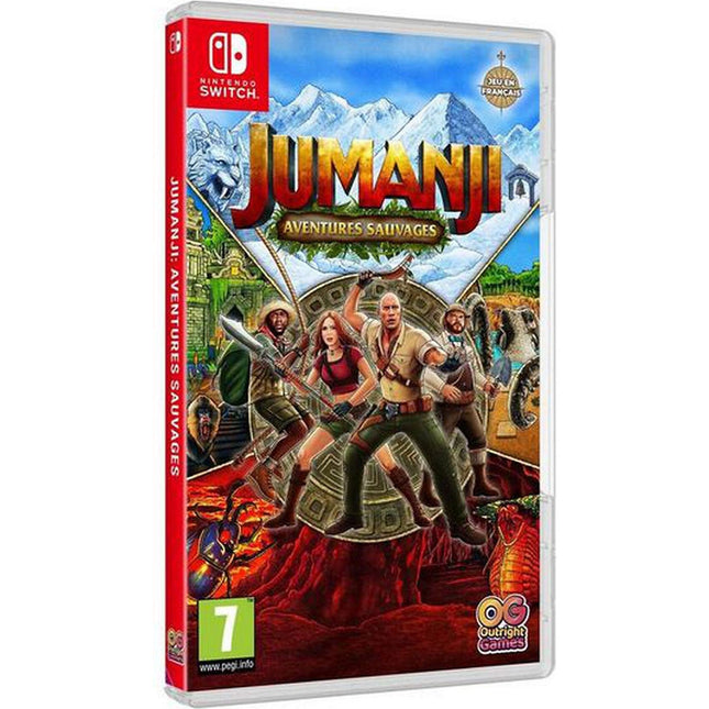 Jeu Switch OUTRIGHT GAMES Jumanji Aventures Sauvages