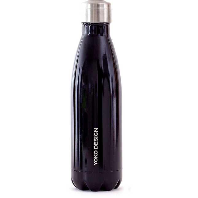 Bouteille isotherme YOKO isotherme 500 ml Noir Brillant