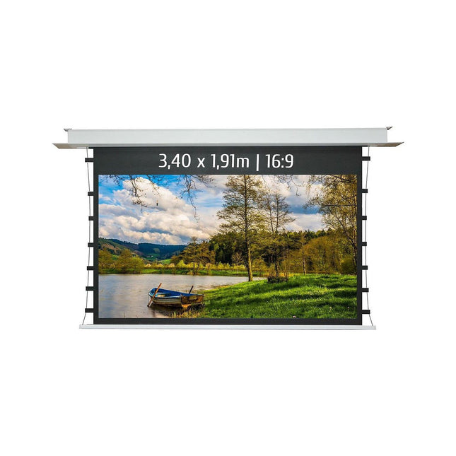 KIMEX motorisé encastrable 3,40 x 1,91m, 16:9