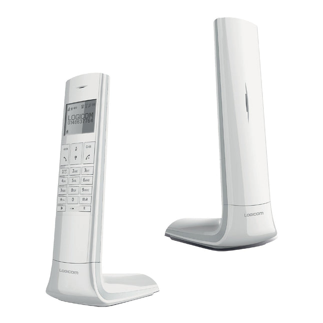 Téléphone sans fil LOGICOM Luxia Solo Blanc/Gris