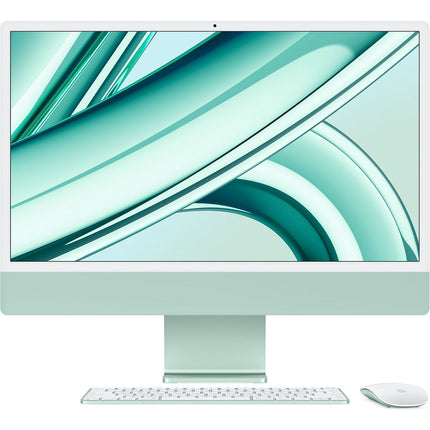 Ordinateur Apple IMAC 24' M3 8Go 256Go CPU 8 GPU 10 Vert Reconditionné