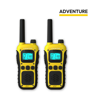 Talkie walkie LOGICOM Talkie Walkie Adventure Jaune