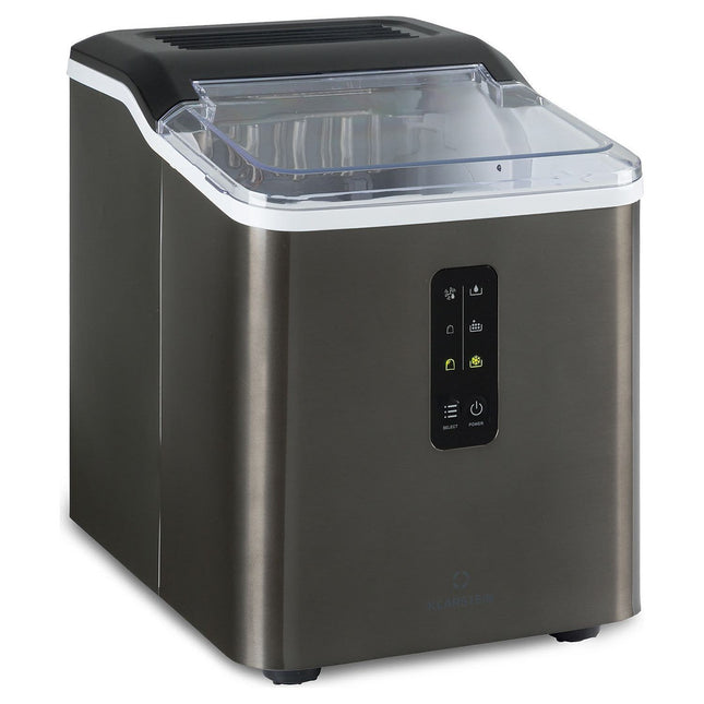 Machine à glaçons KLARSTEIN Albaron 12kg/24h 1,5L auto-clean gris