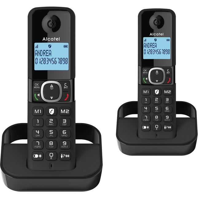 Téléphone sans fil ALCATEL F860 Duo Noir