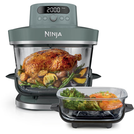 Friteuse sans huile NINJA CRISPi PRO 7-en1, 2 récipients en verre de 5.7 et 2.3L, AS101EULG