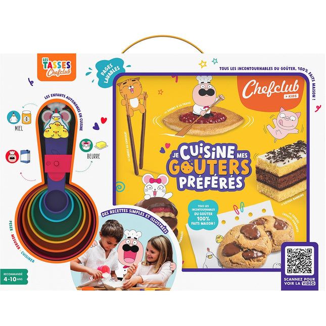 Coffret cuisine CHEFCLUB Je cuisine mes gouters préférés