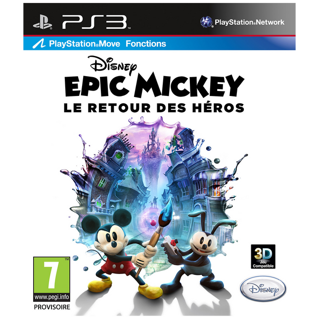 Jeu PS3 DISNEY Epic Mickey 2 Le Retour des Héros