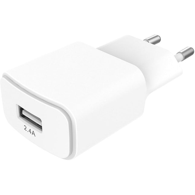 Chargeur LISTO USB-A 12W Blanc