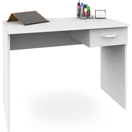 Bureau gamer BRIEBE 75x90x50cm, 1 Tiroir, ESC1189WHT