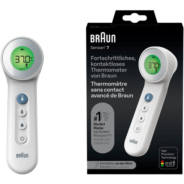 Thermomètre BRAUN sans contact BNT400WE