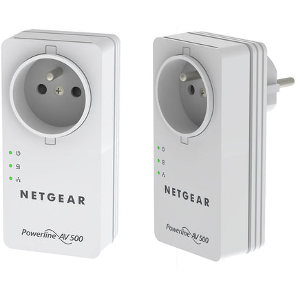 CPL Filaire NETGEAR Pack 2 CPL 500Mbps avec Prise Reconditionné