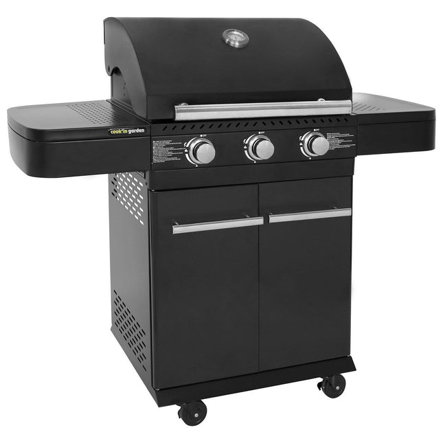 Barbecue gaz COOK'IN GARDEN Barbecue au gaz FYRA avec thermomètre -