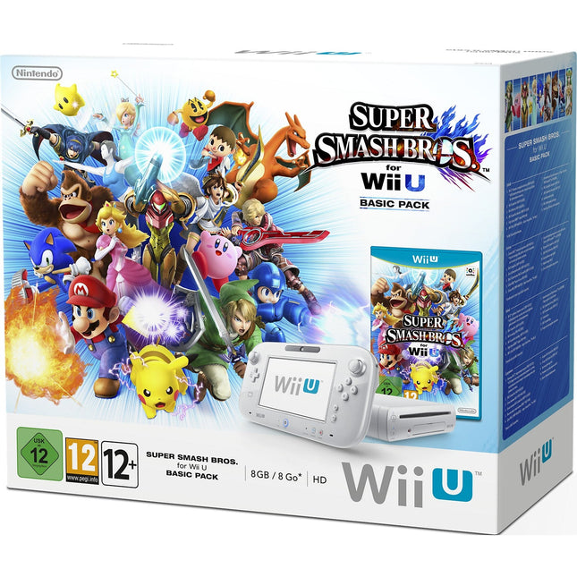 Console Wii U NINTENDO Wii U 8Go Super Smash Bros Reconditionné
