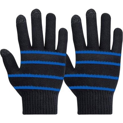 Gants AKASHI Gants d'hiver Unisexe Écran Tactile Bleu