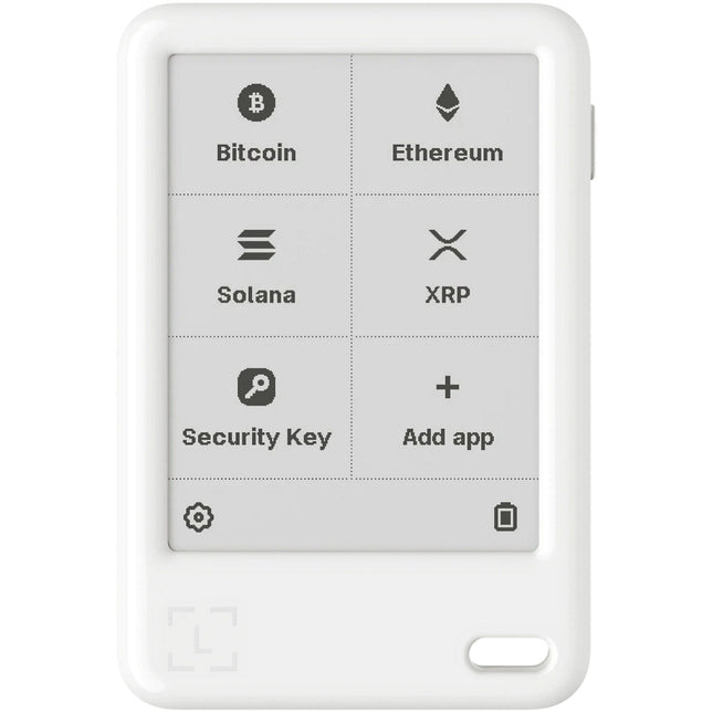 Crypto wallet LEDGER Nano Gen5 Blanc Glacier