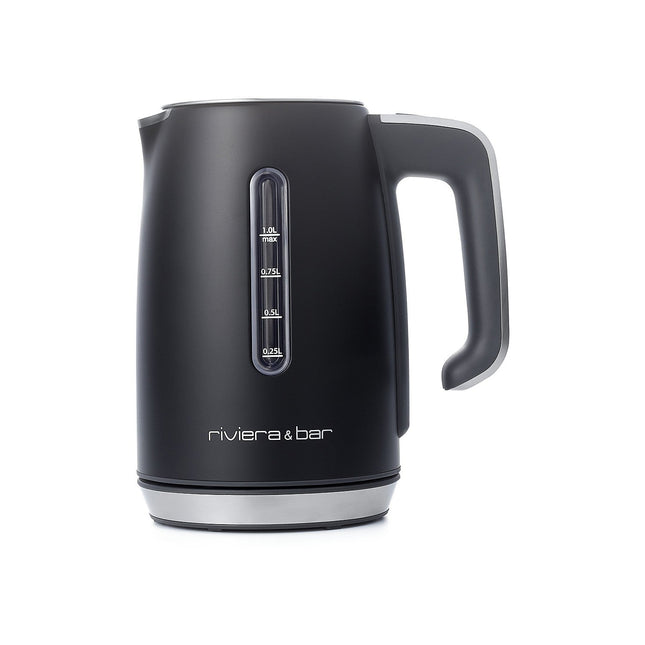Bouilloire à température réglable RIVIERA ET BAR INOX TR 1L NOIR BBT729