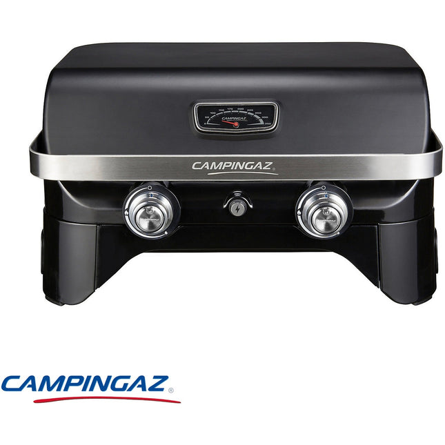 Barbecue gaz CAMPINGAZ Attitude LX noir 2 brûleurs à poser, 58x36 cm