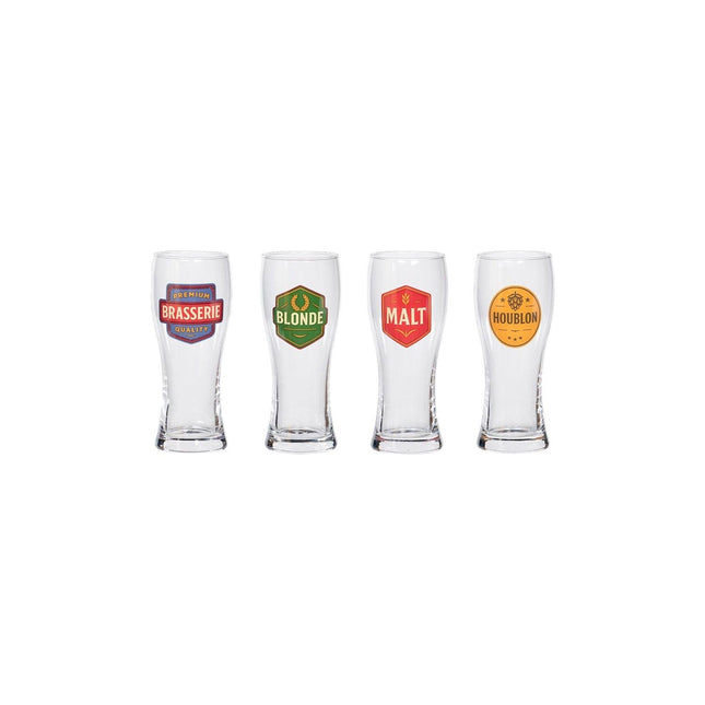 Verre TREND'UP Coffret de 4 verres Brasserie 50 cl