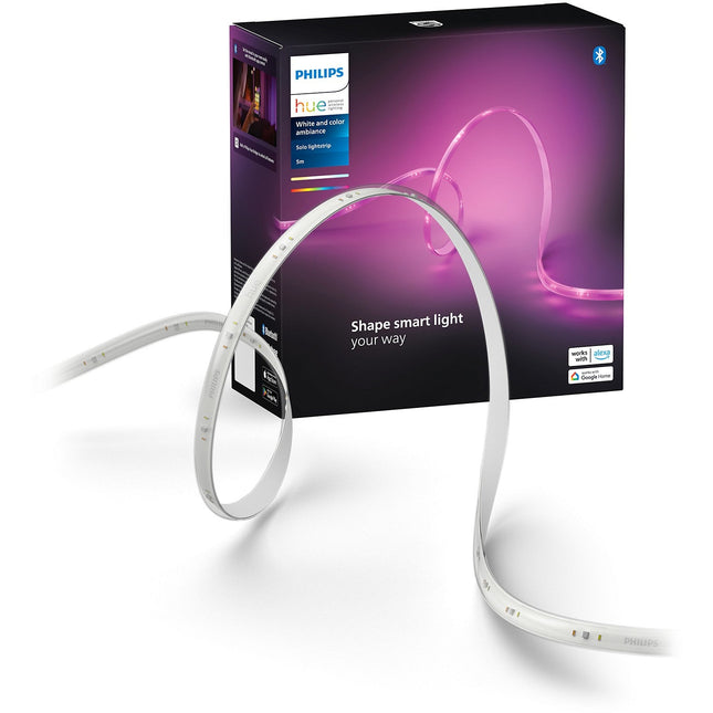 Ruban LED PHILIPS HUE Lightstrip Solo 5m White&Color Ambiance