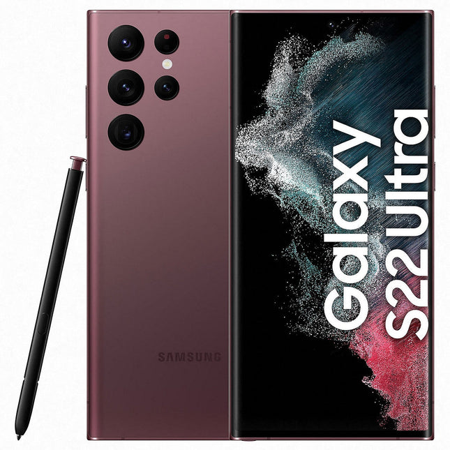 Smartphone SAMSUNG Galaxy S22 Ultra Violet128Go Excellent État avec Batterie Neuve - Reconditionné