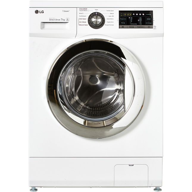 Lave linge hublot LG F74G62WHS Reconditionné