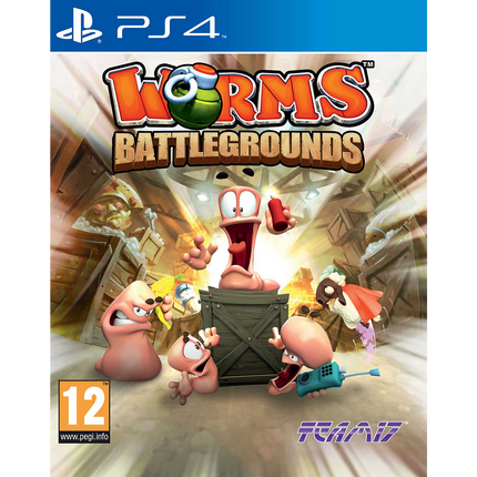 Jeu PS4 NAMCO Worms Battlegrounds