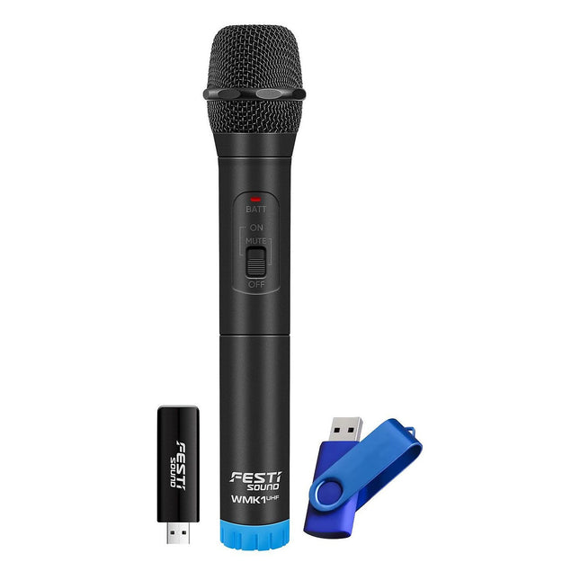 Micro FESTISOUND WMK1 Sans fil VHF USB 32Go