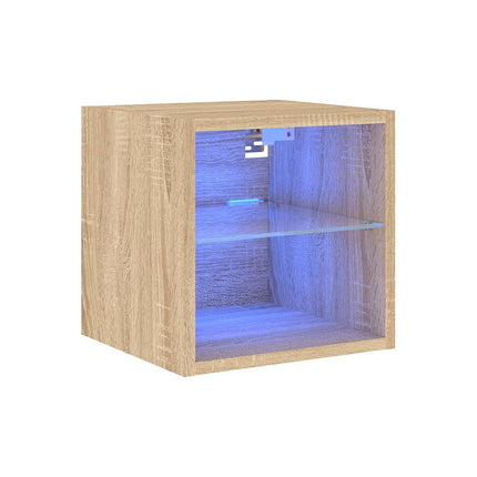 Meuble TV HELLOSHOP26 Meuble TV multimédia étagère télévision