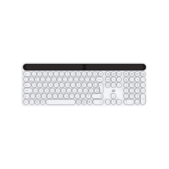 Clavier sans fil ESSENTIELB Solaire SKW Blanc