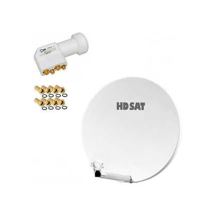 Antenne parabolique HDSAT Pack Hdsat Parabole Satellite Fibre Comp