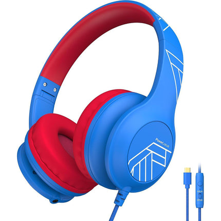 Casque POWERLOCUS PowerLocus PLED Câblé Rouge USB-C
