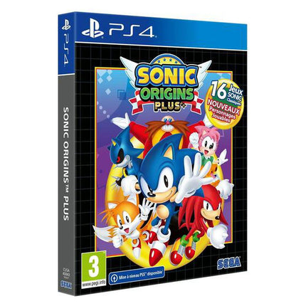 Jeu PS4 PLAION Sonic Origins Plus Day One Edition