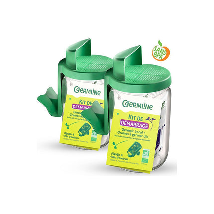 Germoir GERMLINE Germoir en verre x2