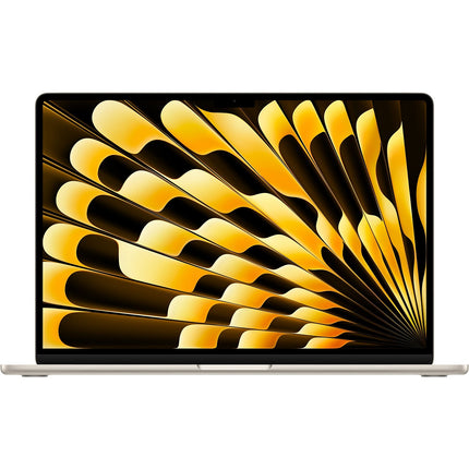 Ordinateur Apple MACBOOK Air 15" Puce M5 CPU 10 / GPU 10 coeurs Mémoire RAM 16Go Stockage 512Go SSD