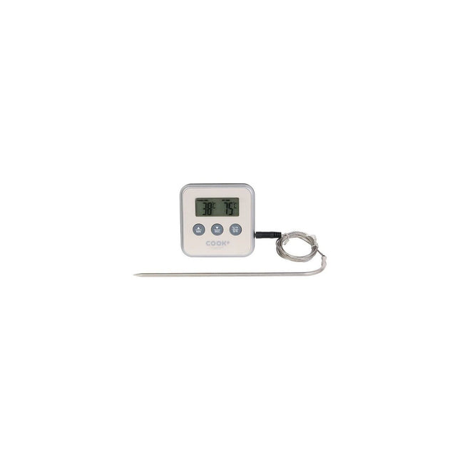 Thermomètre cuisson COOK CONCEPT a sonde et minuteur
