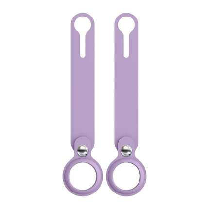 Etui PHONILLICO Airtag - Coque Violet x2