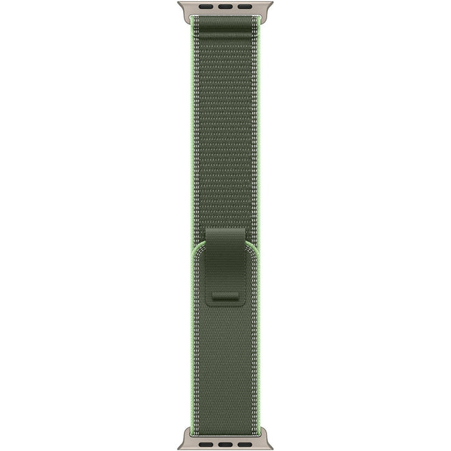 Bracelet APPLE 49 mm M/L Trail vert/vert fluo