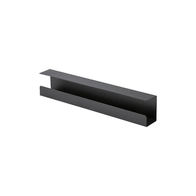 Goulotte range-câbles KIMEX Passe-câbles de bureau 60 cm Noir
