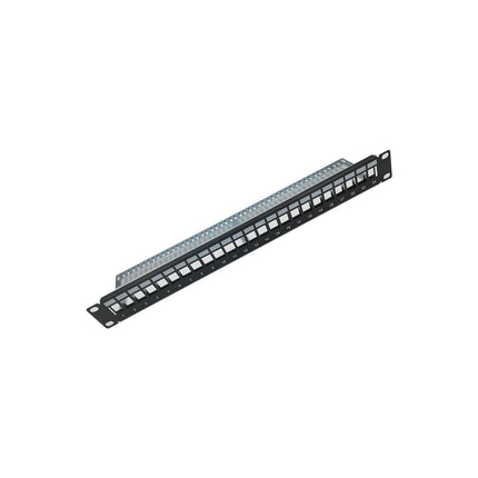 Accessoire rack KIMEX Panneau de Brassage 1U 24 Ports Vide