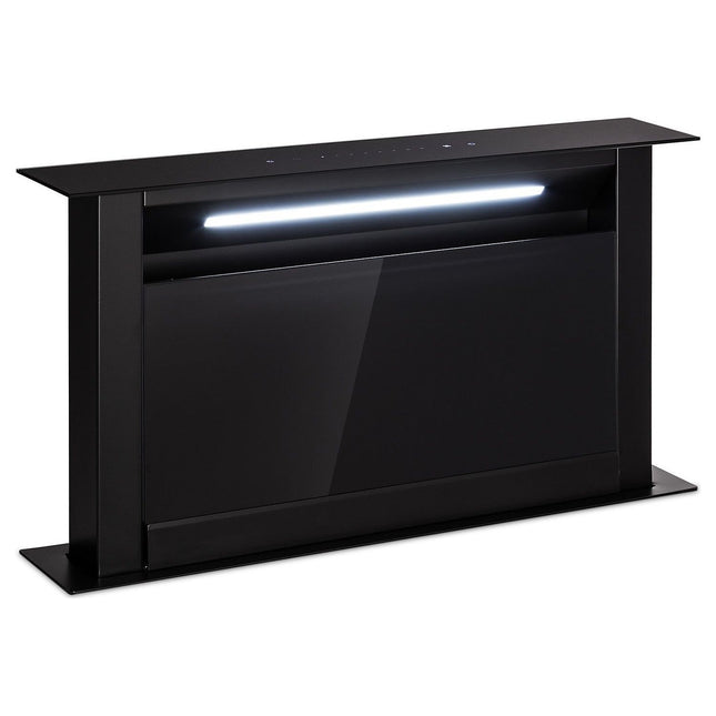 Hotte escamotable KLARSTEIN Royal Flush Eco 60 cm 714 m³/h A+ Noir