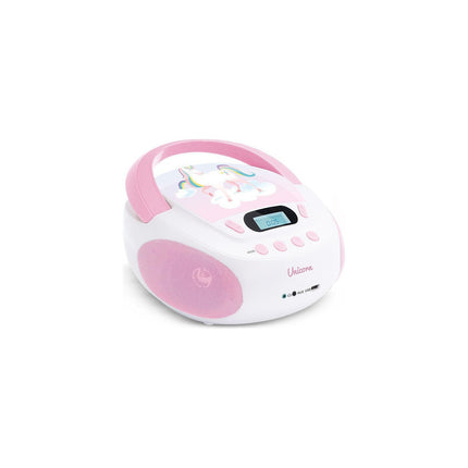Lecteur CD MOOOV Lecteur CD MP3 Unicorn enfant avec port