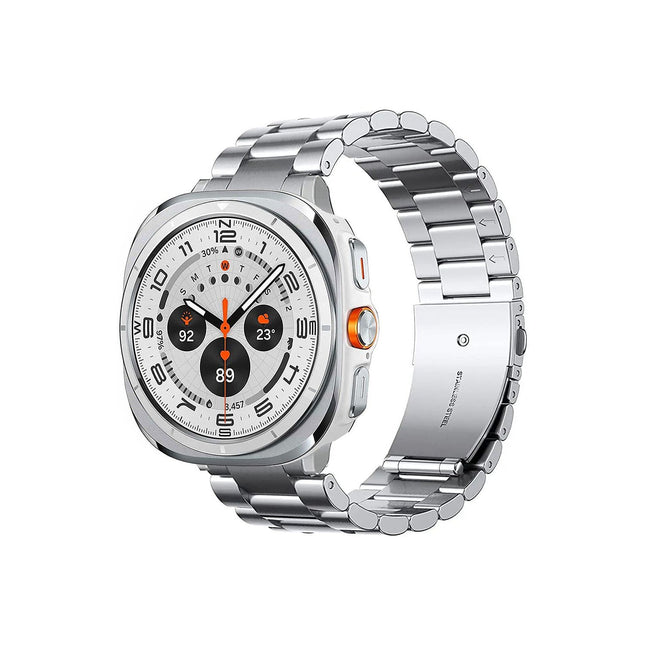 Bracelet IBROZ Galaxy Watch Ultra 47 mm acier silver