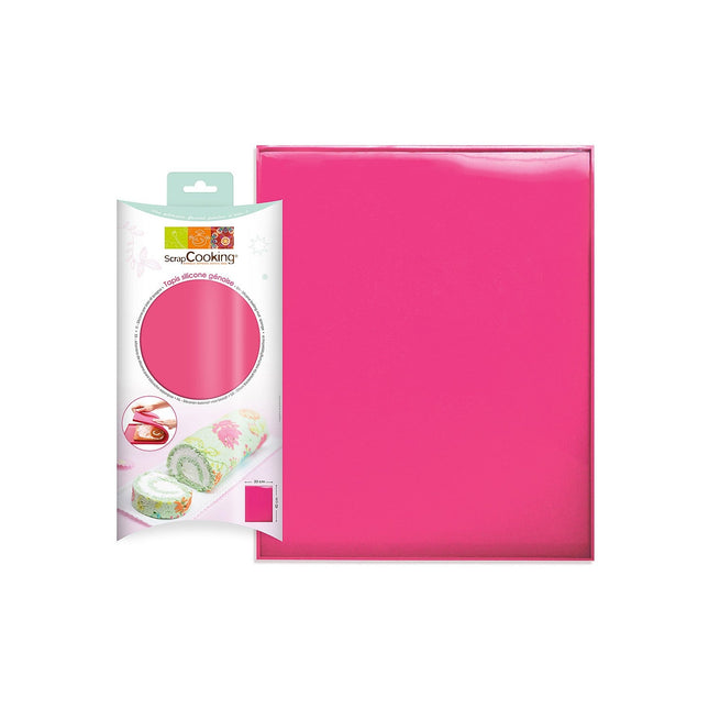 Tapis pâtisserie SCRAPCOOKING silicone genoise 27x36 cm