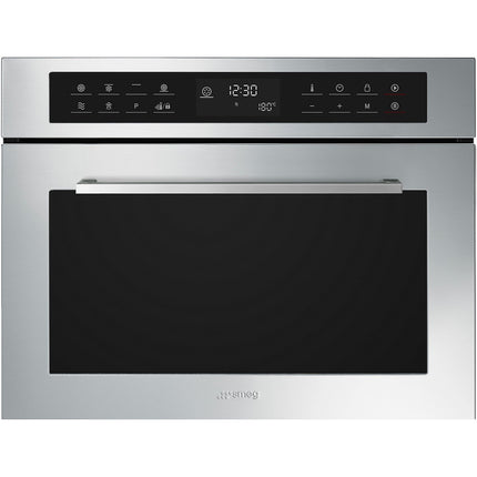 Micro ondes combiné encastrable SMEG SF4400MCX1