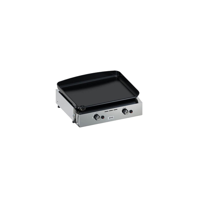 Plancha gaz ENO Initial 50 Inox 2 brûleurs à poser, 47x36 cm