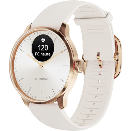 Montre santé WITHINGS Scanwatch Light Gold